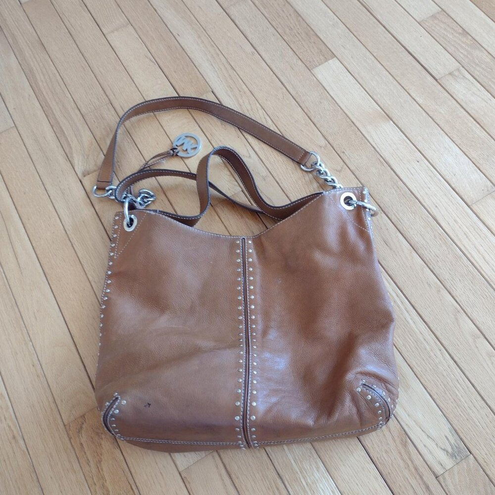 Michael Kors Saddle Brown Purse